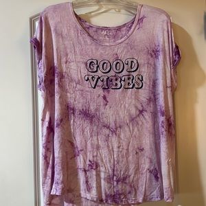 Women’s XL Purple TieDye Tank Top